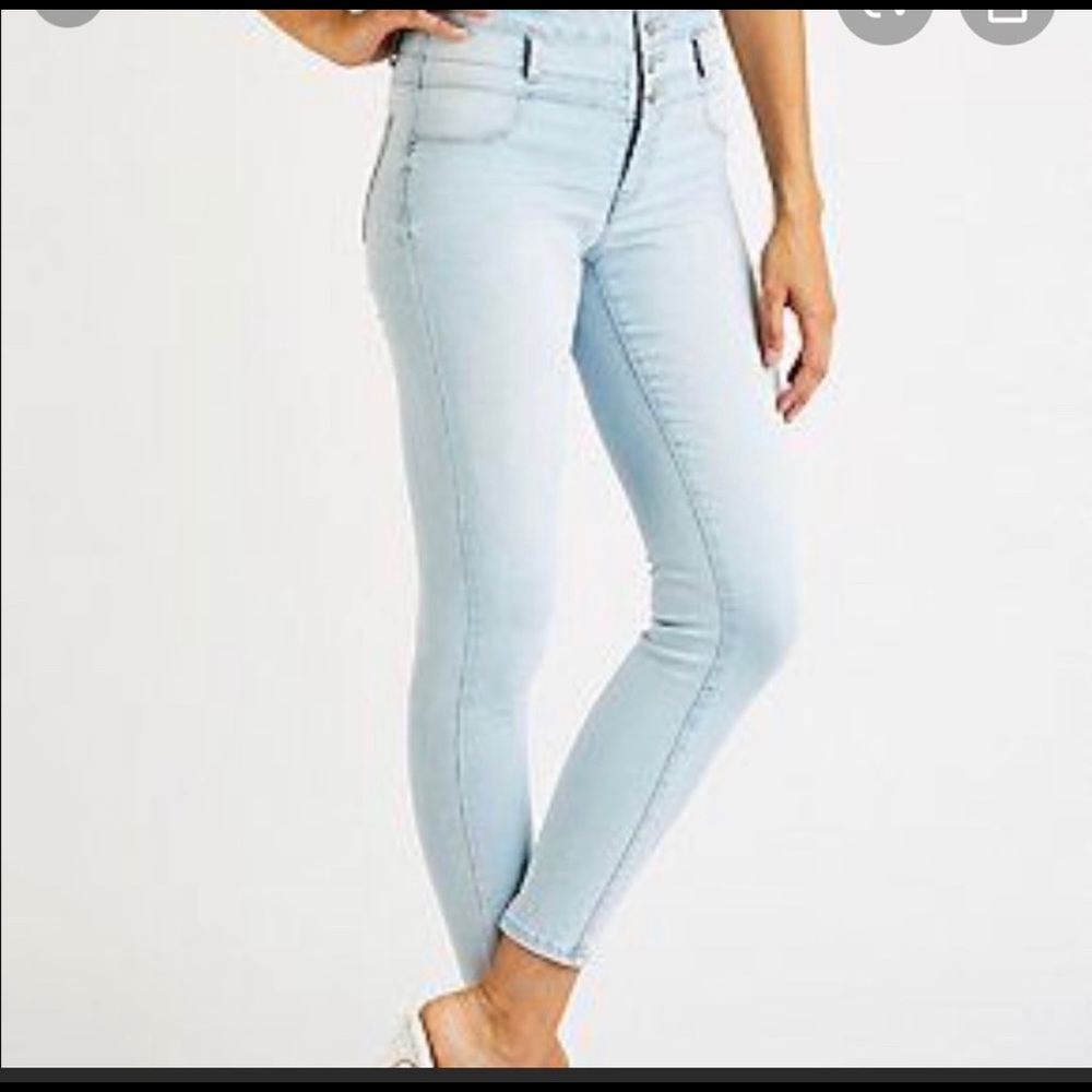 High waisted skinny jeans Refuge size size 14